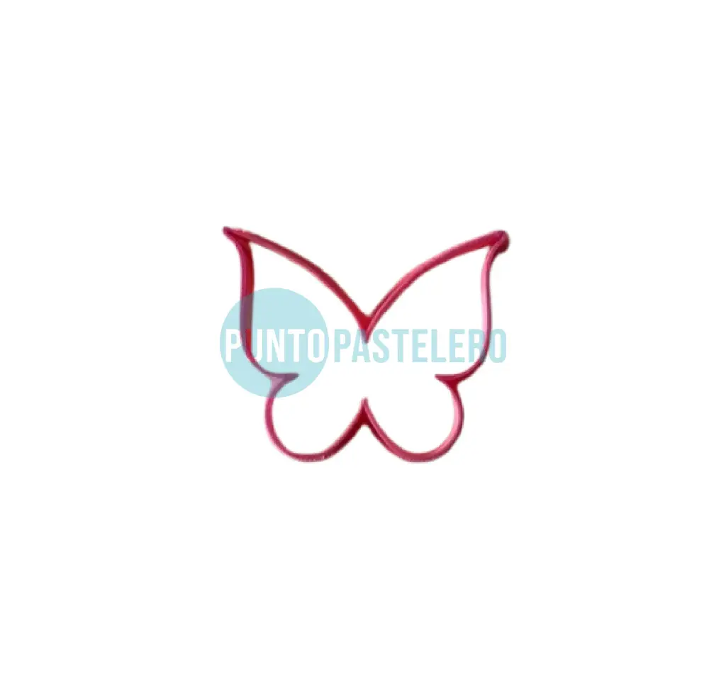 CORTANTE MARCADOR PLASTICO 3D MARIPOSA [CAJA 7]