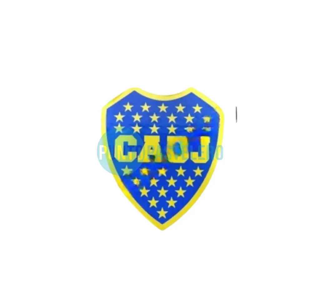 ADORNO APLIQUE ESCUDO BOCA JUNIORS (X 2 U.)