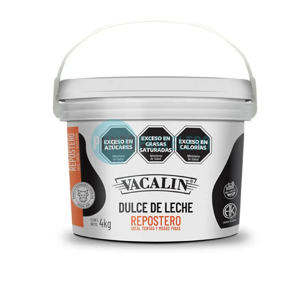 DULCE DE LECHE REPOSTERO VACALIN (X 4 KG.)