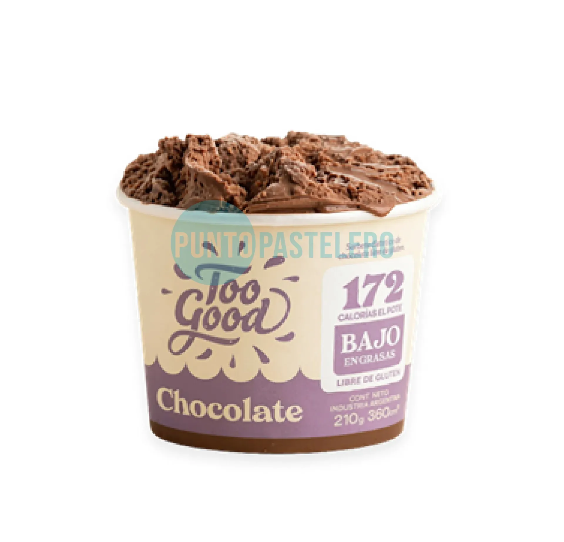 HELADO BAJO EN CALORIAS CHOCOLATE TOO GOOD (X 210 GR.) (SIN TACC) (SIN AZUCAR)