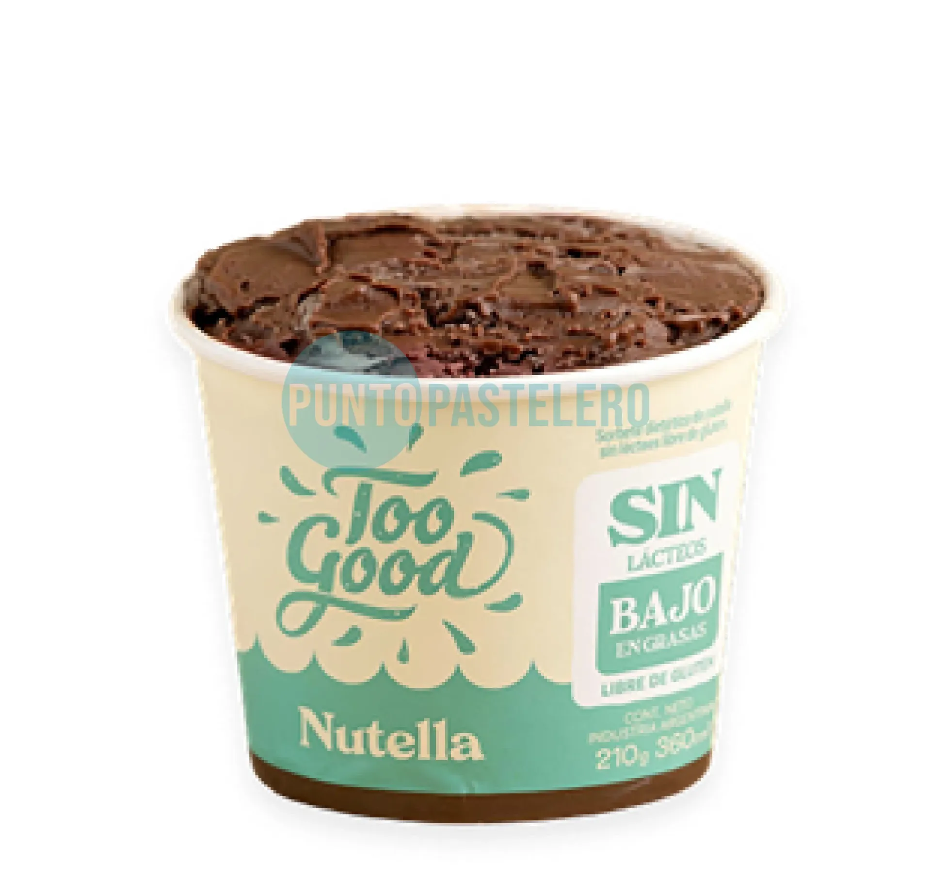 HELADO VEGANO NUTELLA TOO GOOD (X 210 GR.) (SIN TACC) (SIN AZUCAR)