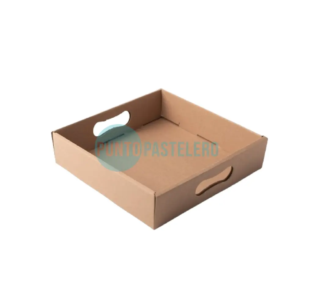 BANDEJA DESAYUNO MICROCORRUGADO (25X25X6 CM) [15]