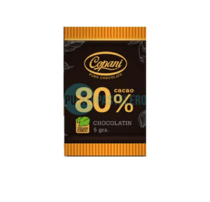 CHOCOLATINAS 80% CACAO COPANI (X 5 GR.)