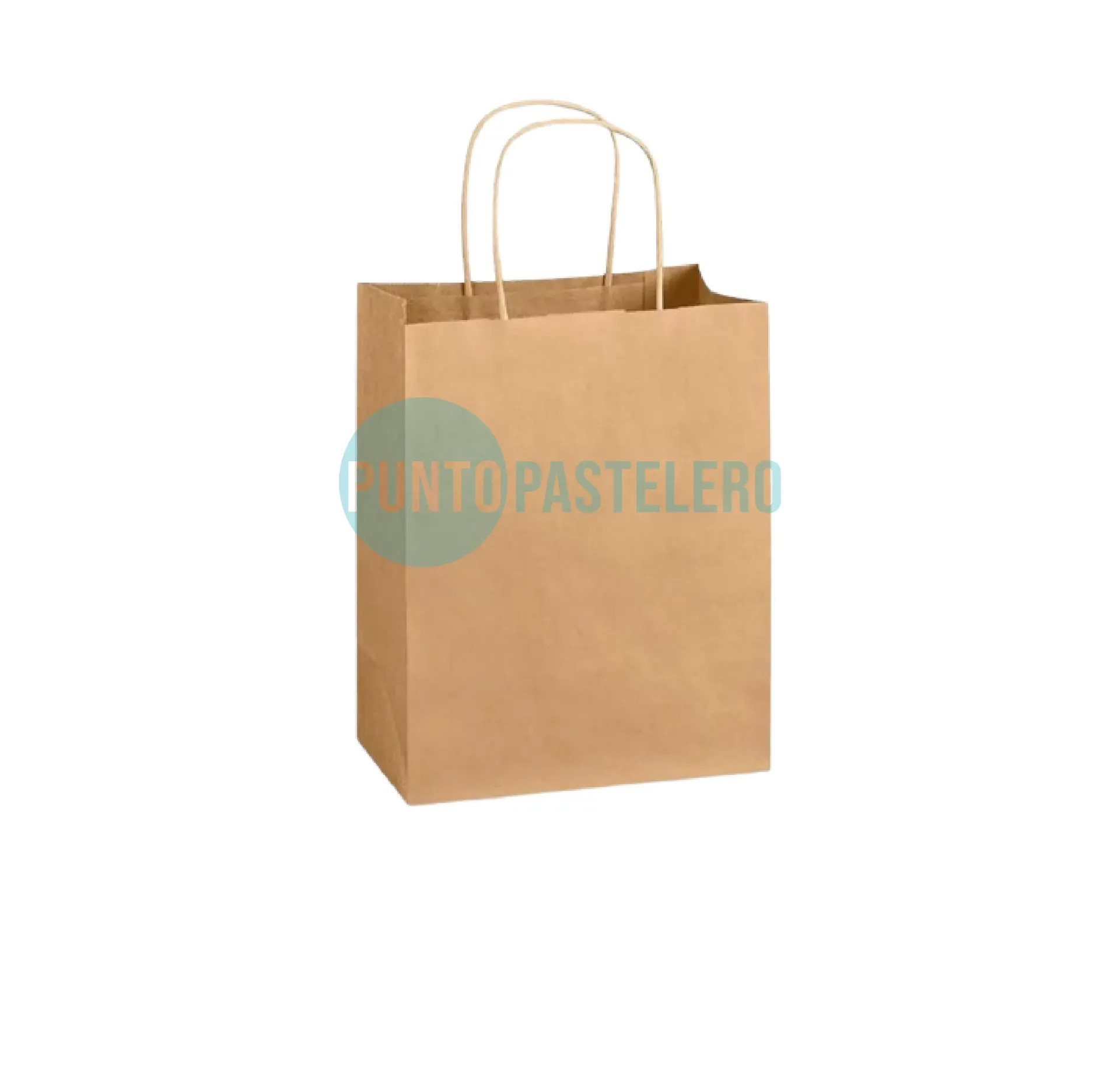 BOLSA PAPEL KRAFT CON MANIJA MODELO RUBI (34X17X49CM)