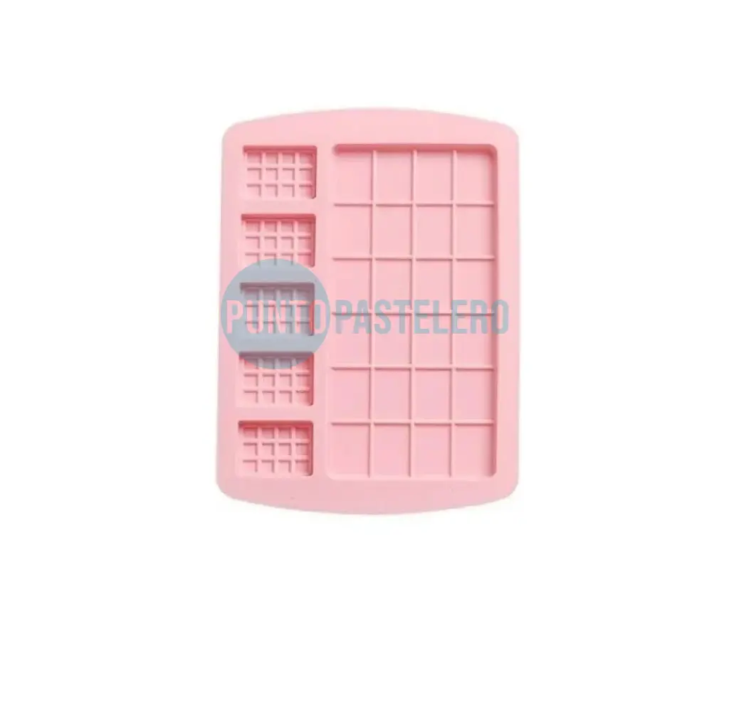 [01566997] MOLDE DE SILICONA 6 TABLETAS CHOCOLATES