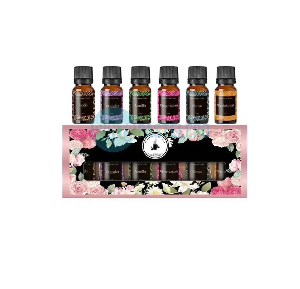 SET 6 ESENCIAS PARA VELAS 10 ML. (BASE ACEITE) (DC70) (AROMAS SURTIDOS)