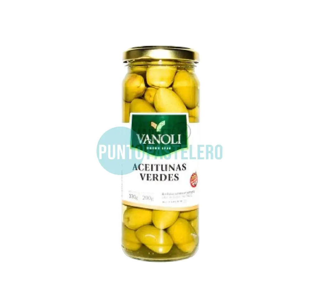 ACEITUNAS RELLENAS VANOLI (X 330 GR.) (SIN TACC)