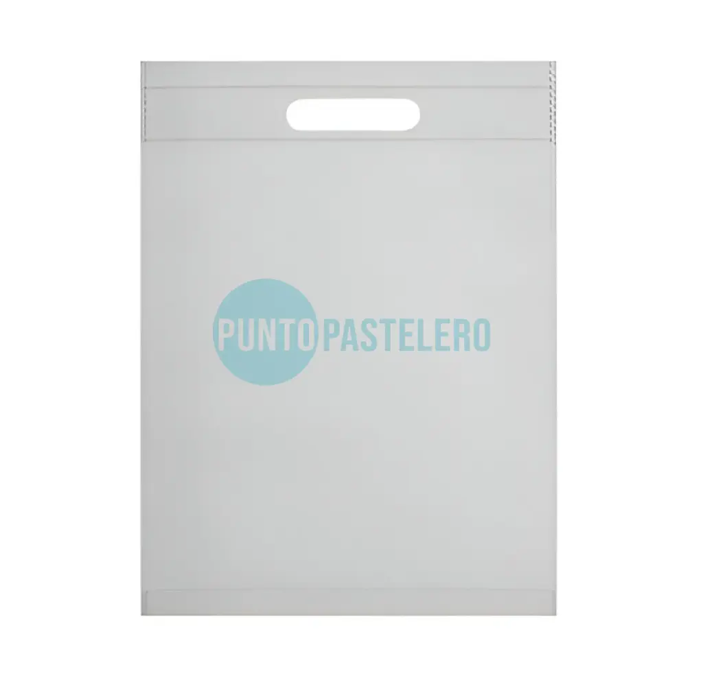 [B1838] BOLSA DE TELA RIÑON BLANCA (30 X 40 CM) [1]