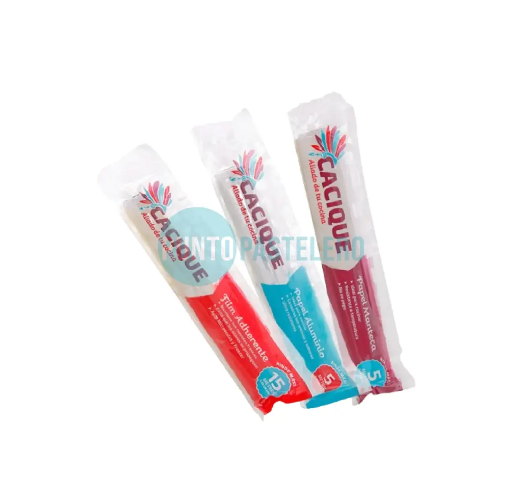 PAPEL ALUMINIO CACIQUE (X 5 MTS.)