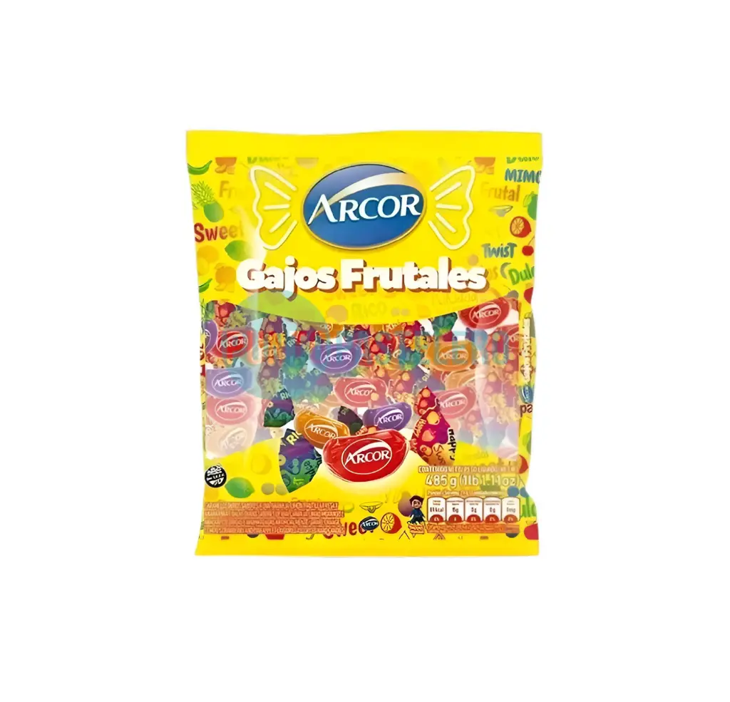 [7790580470906] CARAMELOS ARCOR GAJOS FRUTALES (X 485 GR.)