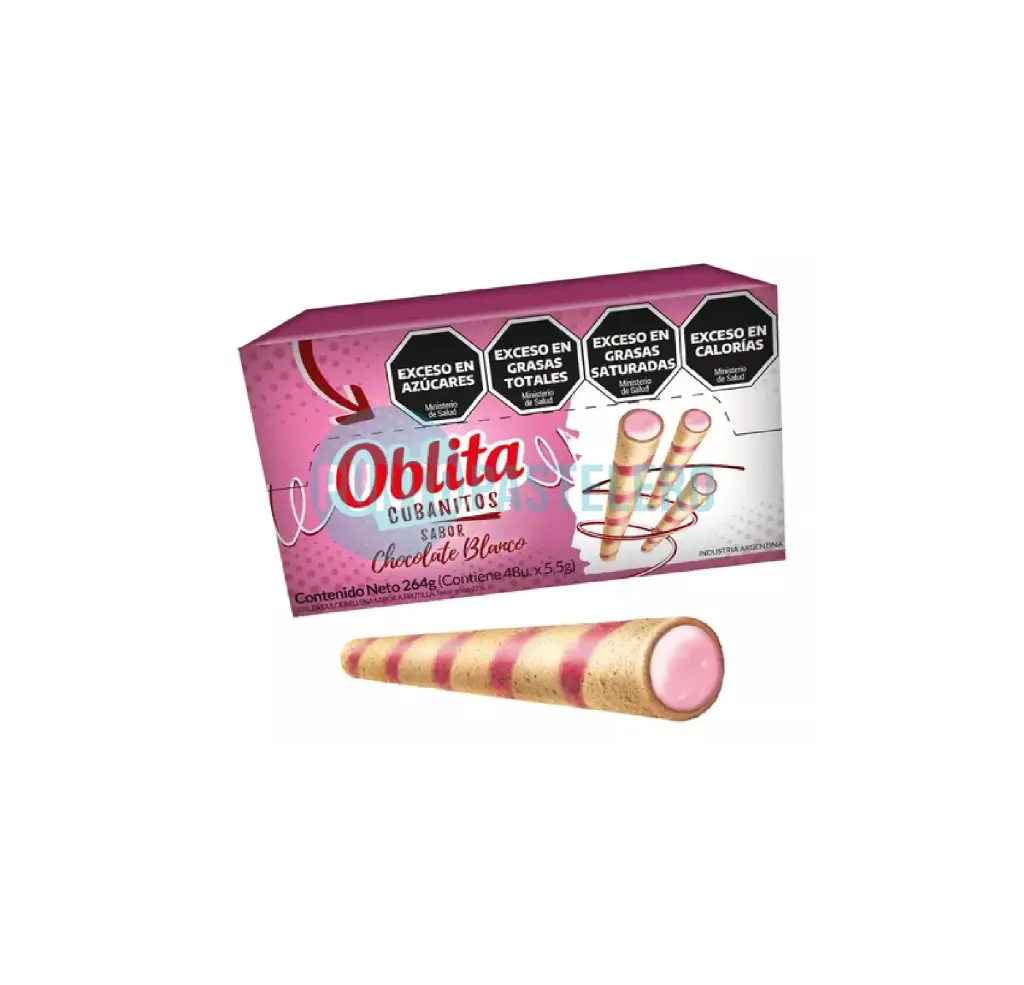 CUBANITO FRUTILLA OBLITA (CAJA X 48 U.)