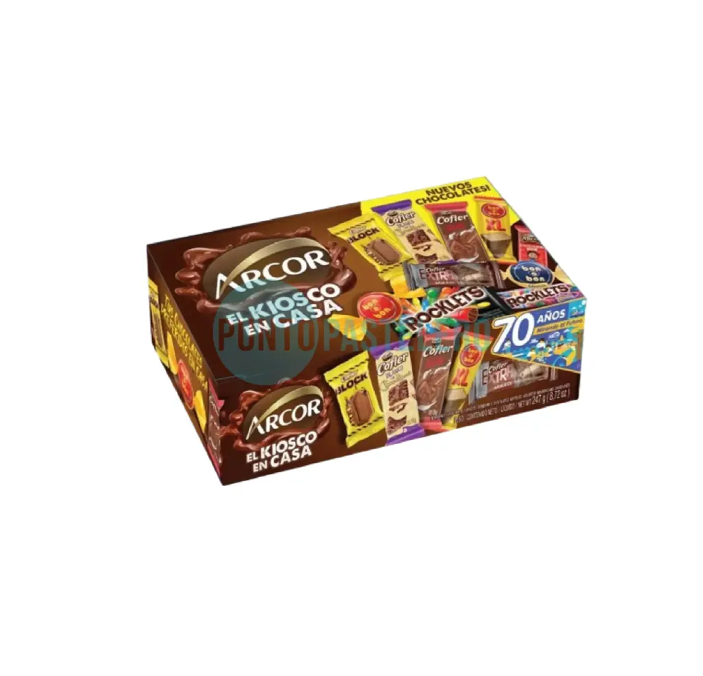 SURTIDO ARCOR KIOSCO EN CASA (X 246 GR.)