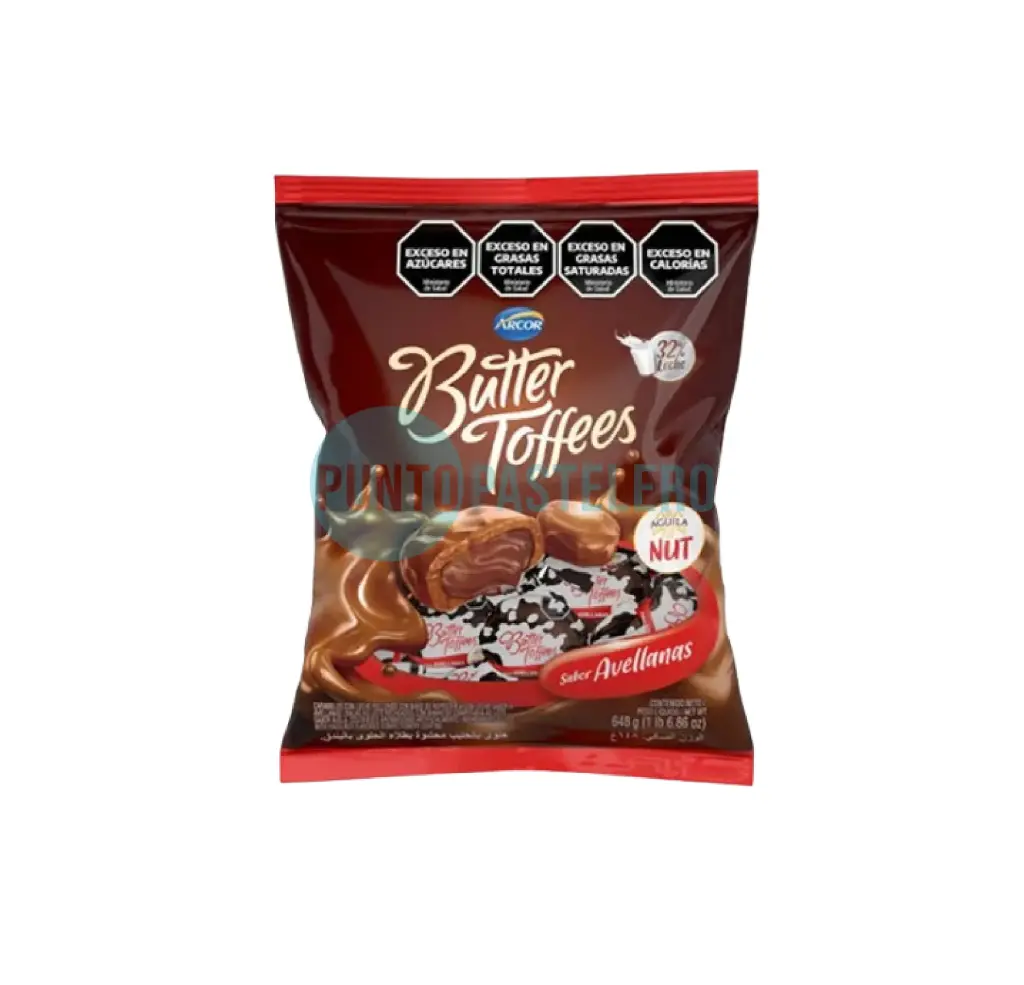 [7790580134099] CARAMELOS BUTTER TOFFEES AVELLANAS (X 822 GR.)