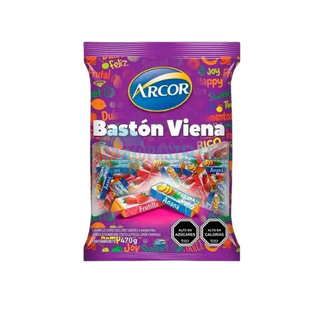 CARAMELOS ARCOR BASTON DE VIENA (X 470 GR.)