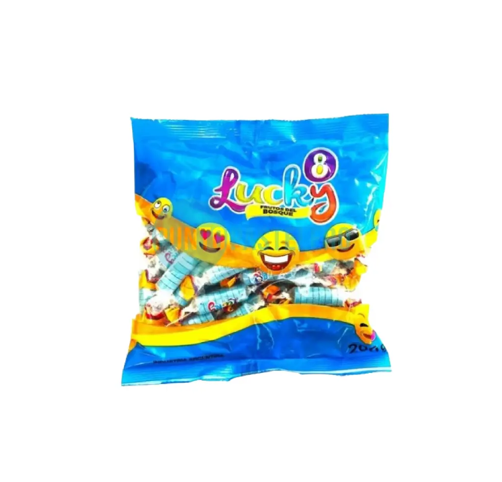PASTILLAS LUCKY CELESTES (X 200 GR.)