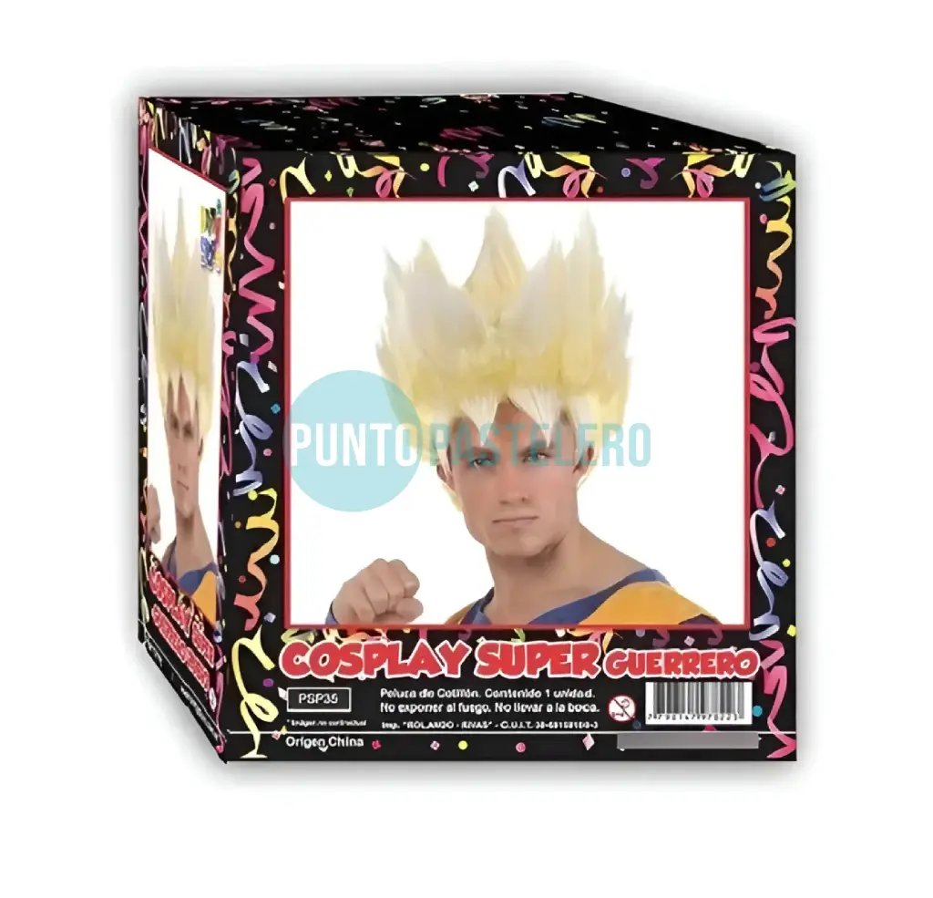 PELUCA GOKU SUPER SAIYAJIN PARTY STORE