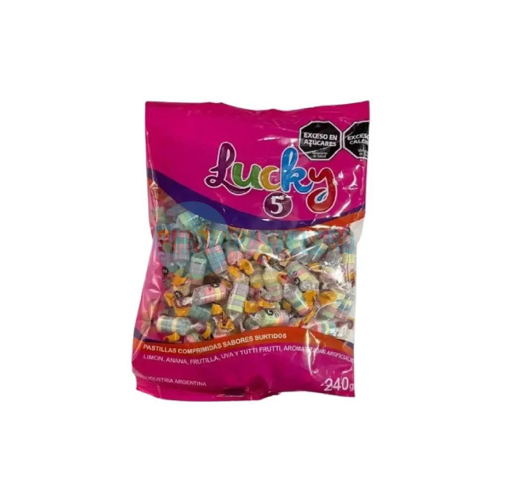 [7798340710699] PASTILLAS LUCKY LILA (X 200 GR.)