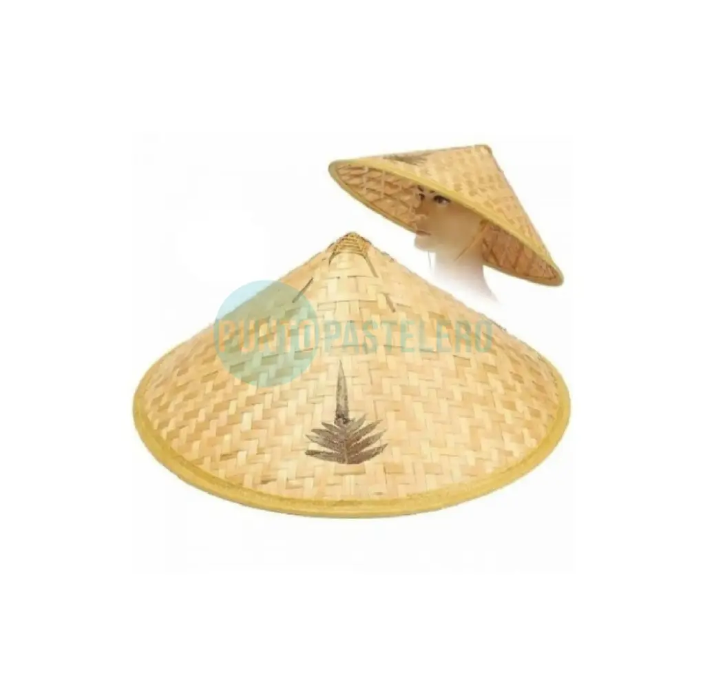 SOMBRERO CHINO DE MIMBRE