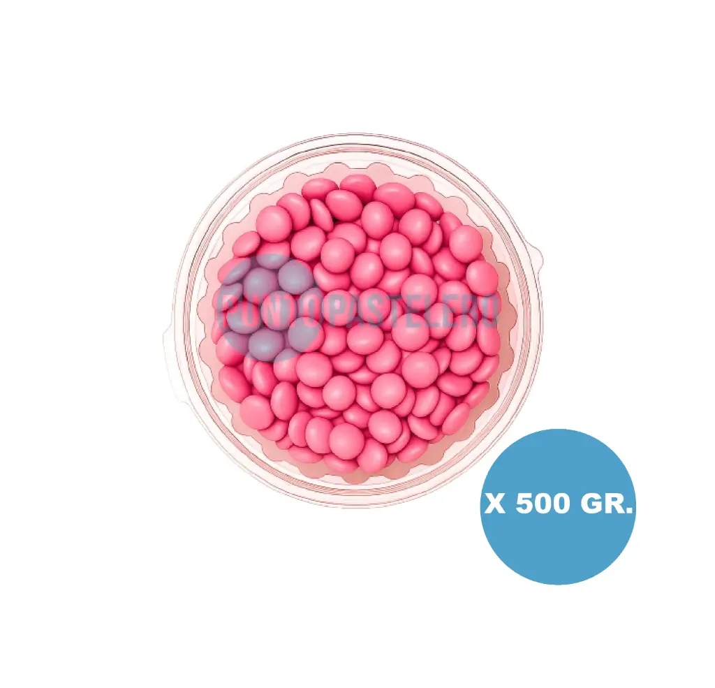 [7795522003167] LENTEJAS DE CHOCOLATE CHOOK ROSA (X 500 GR.)