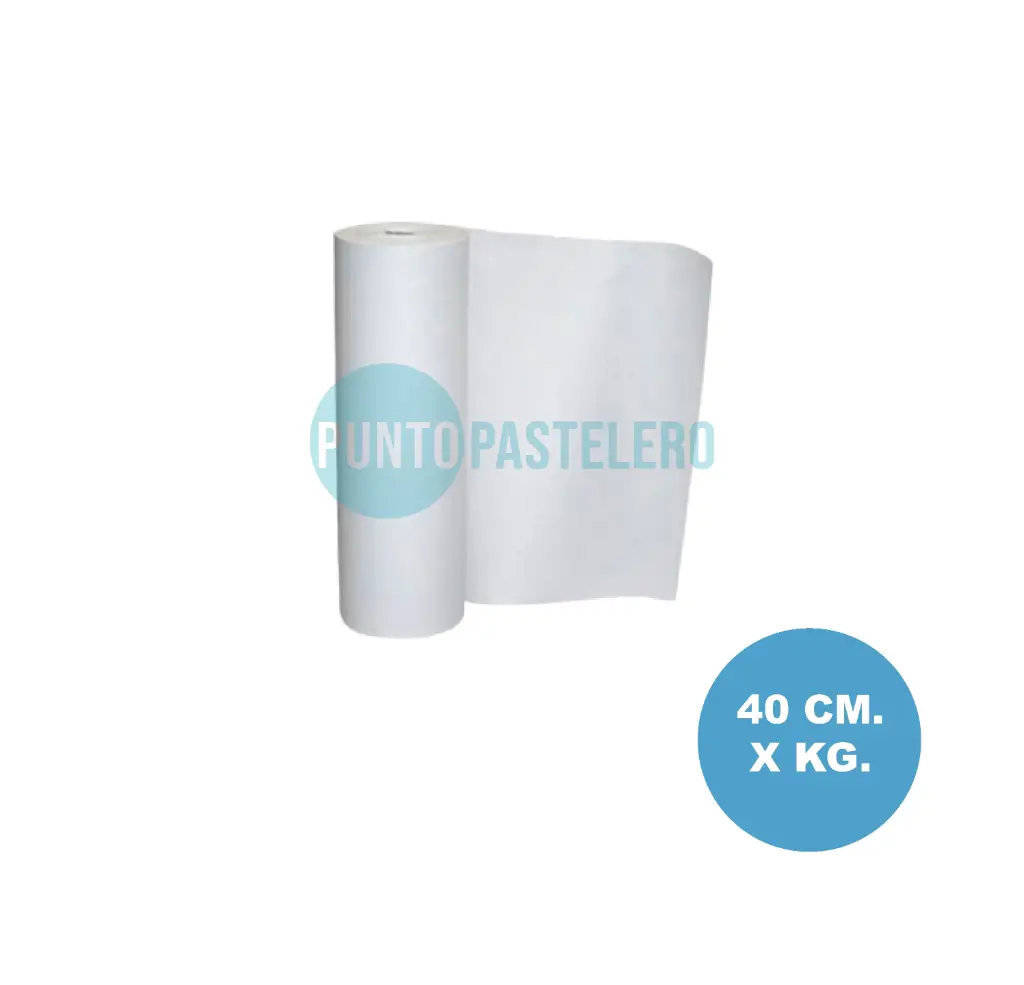 PAPEL BLANCO ECO (TIPO SEIN) (ROLLO) 40 CM (X KG.)
