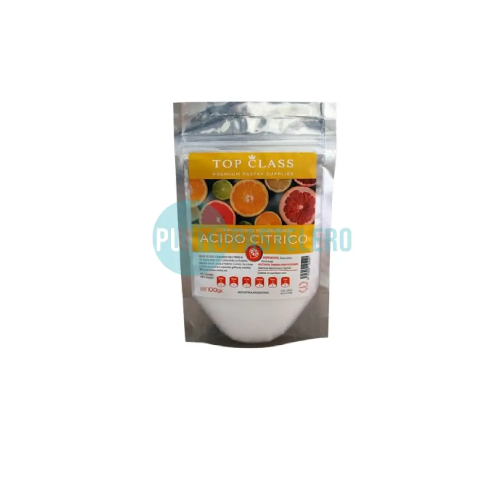 [0101000105020] ACIDO CITRICO TOP CLASS (X 100 GR.)