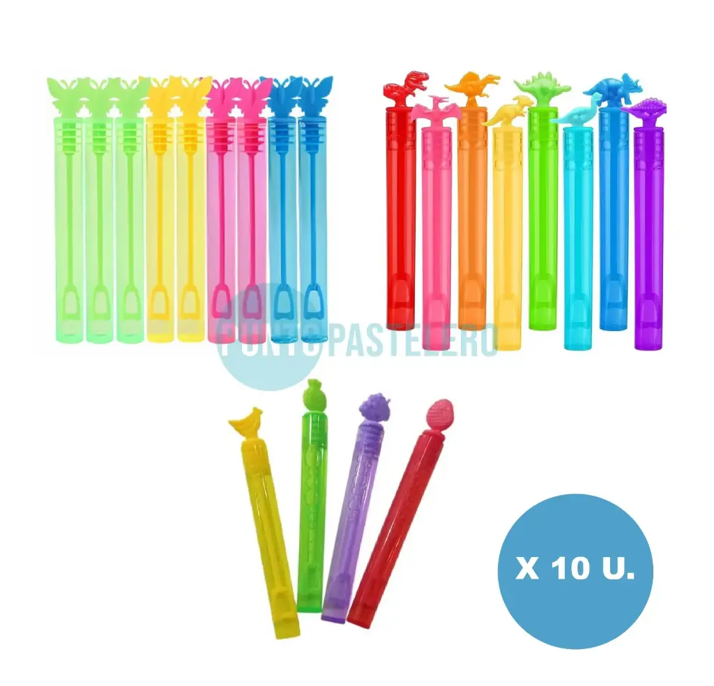 [BUSU10] BURBUJERO MODELOS SURTIDOS (X 10 U.)