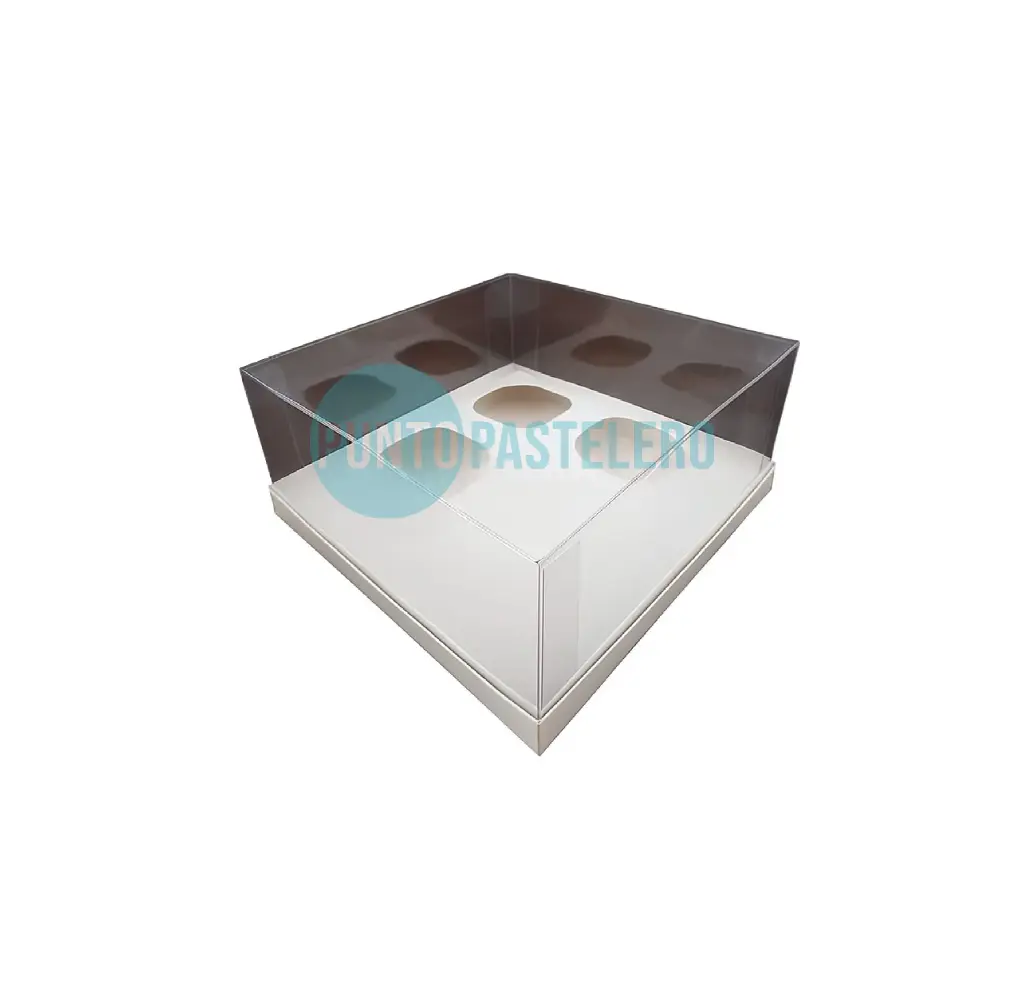 CAJA DESAYUNO/DEGUSTACION CON 4 MODULOS (20X20X12 CM) [32]