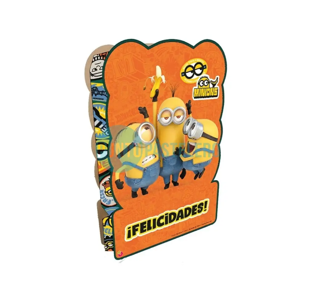 [7798342406460] PIÑATA DE CARTON MINIONS