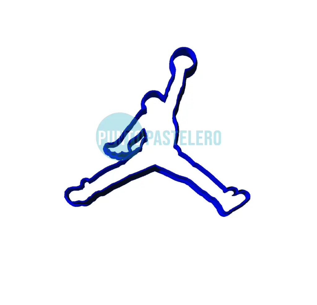 [CLO5] CORTANTE 3D CON MARCADOR BASQUETBOLISTA JORDAN [1-2]