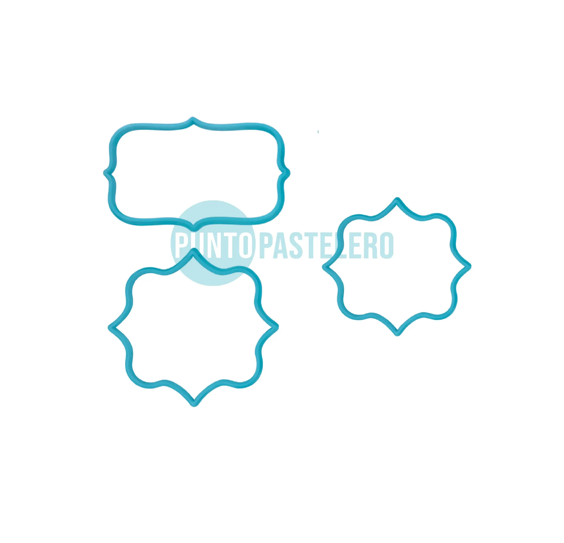 [CLO50] SET CORTANTES 3D MARCOS (X 3 U.) [8-4]