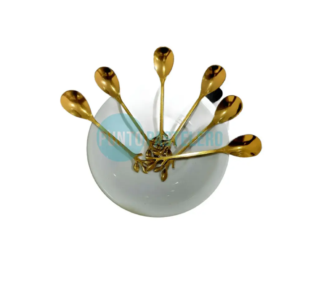 CUCHARA METAL RAMITAS (X 6 U.)