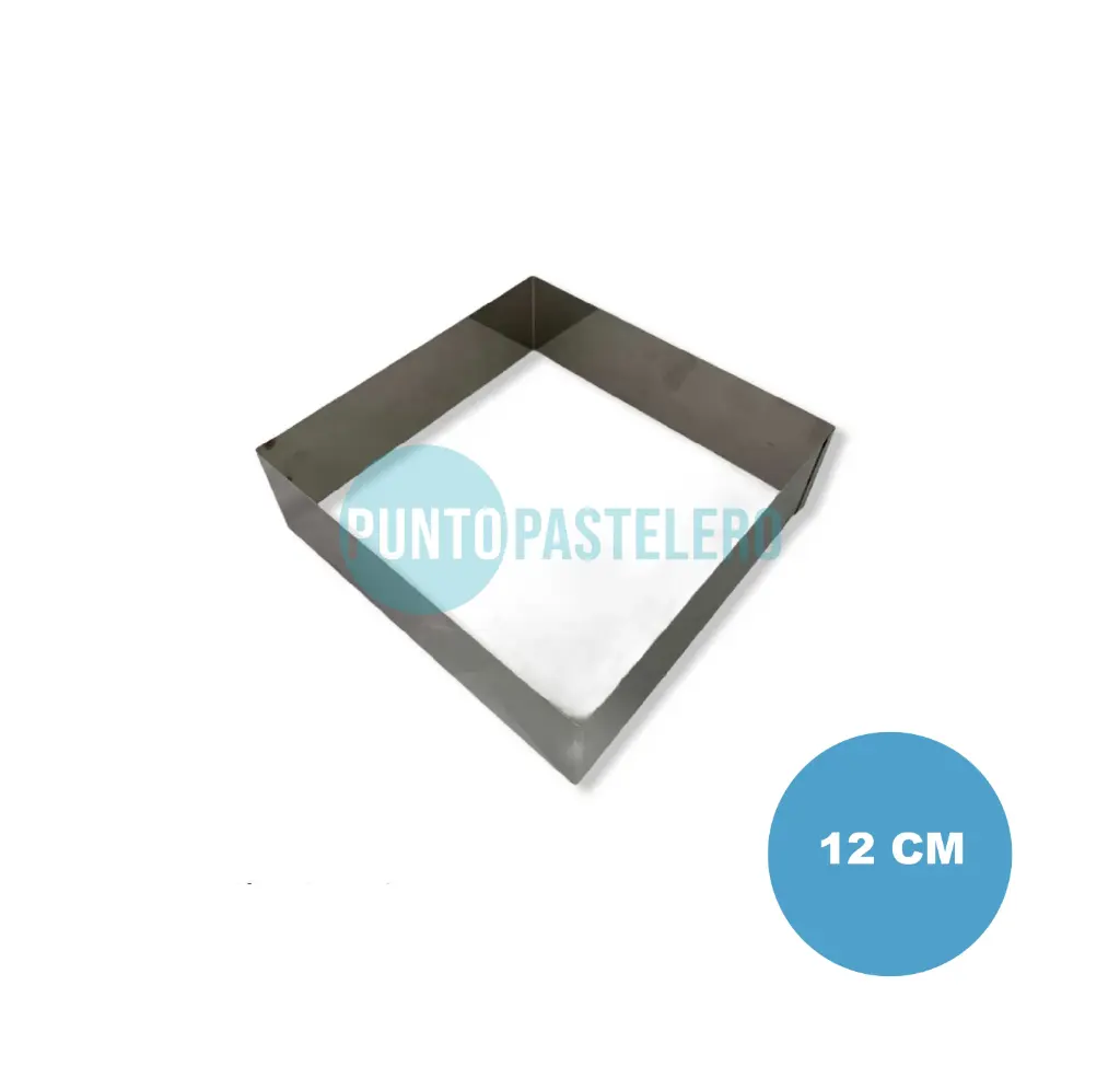 CINTURA CUADRADA 12 CM (4 CM)