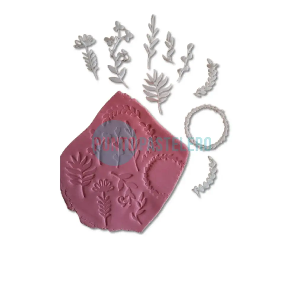 SET SELLOS FLORKY (10 U.)