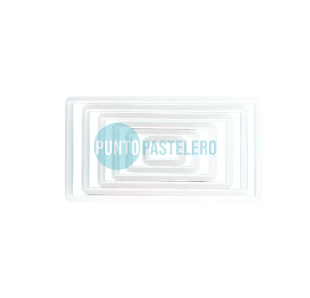 SET CORTANTES RECTANGULARES (X 5 U.) [CAJA 13]