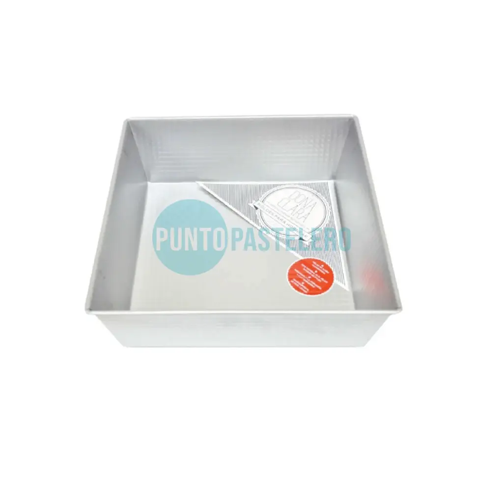 TORTERA CUADRADA ALTA N° 3 (30 CM) (DOÑA CLARA)