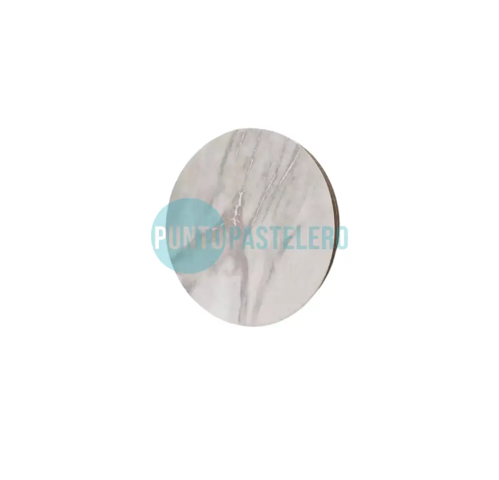 DISCO MARMOLADO BASE TORTA (12 CM)