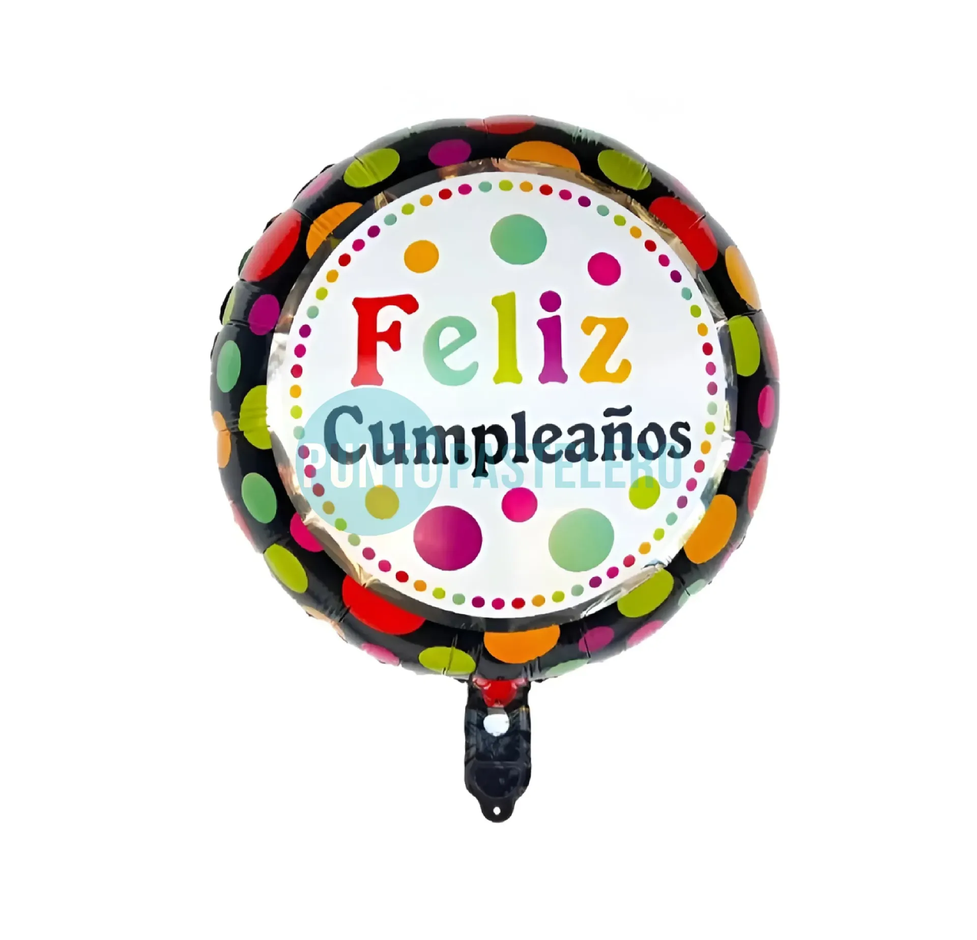 [FCC23] GLOBO METALIZADO FELIZ CUMPLEAÑOS (23 CM) [C2-F4]