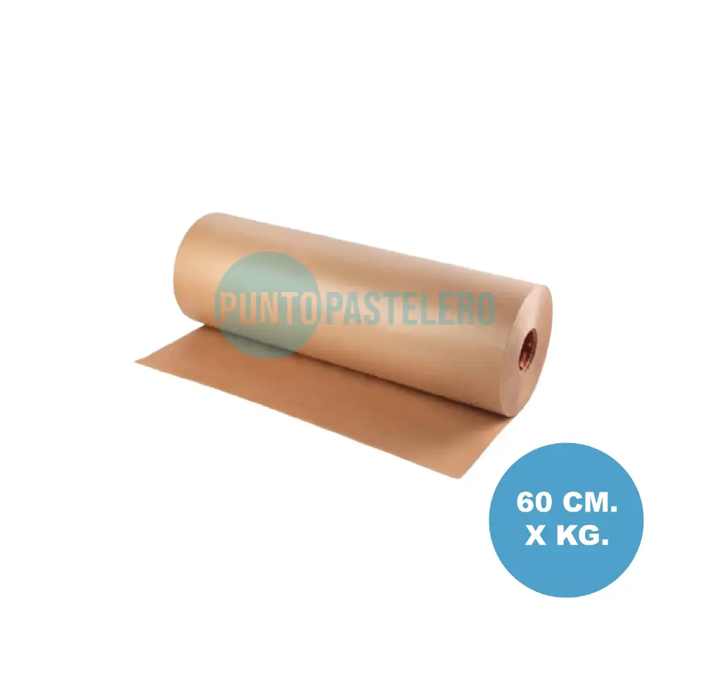 PAPEL KRAFT (ROLLO) 60 CM (X KG.)