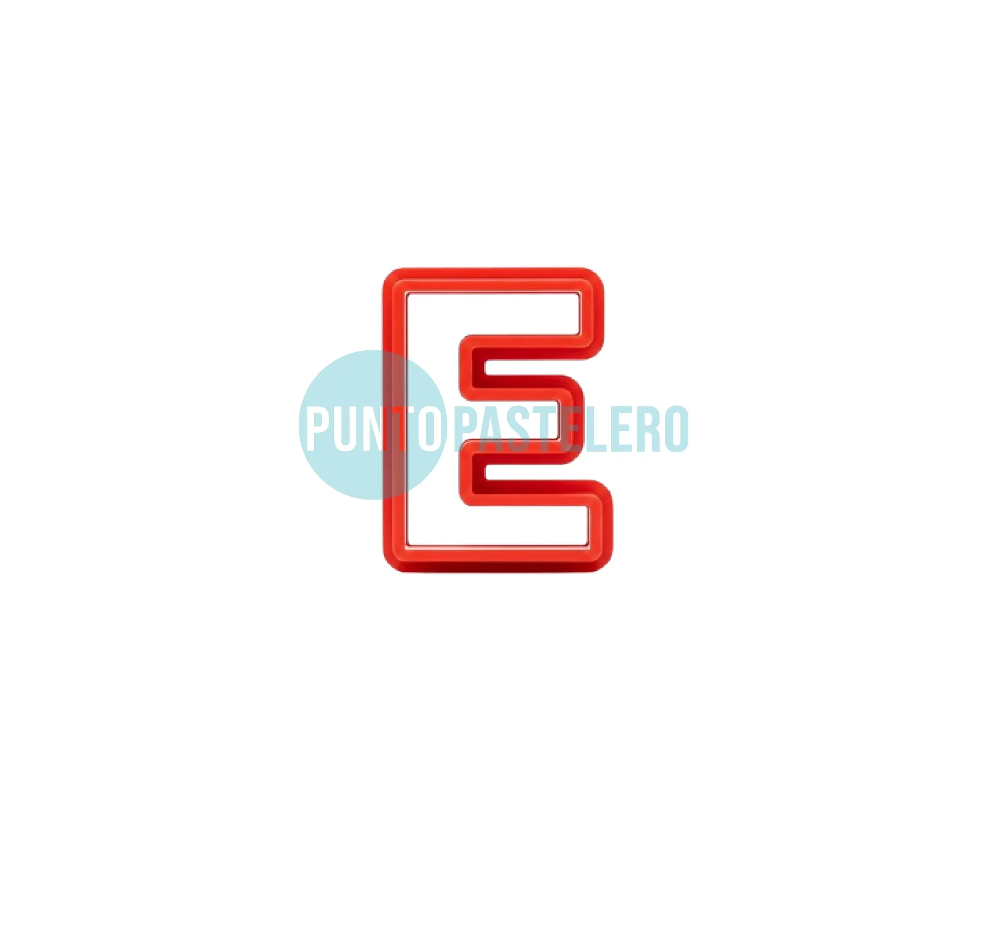 [LETE] CORTANTE 6 CM LETRA (E) [11-2]