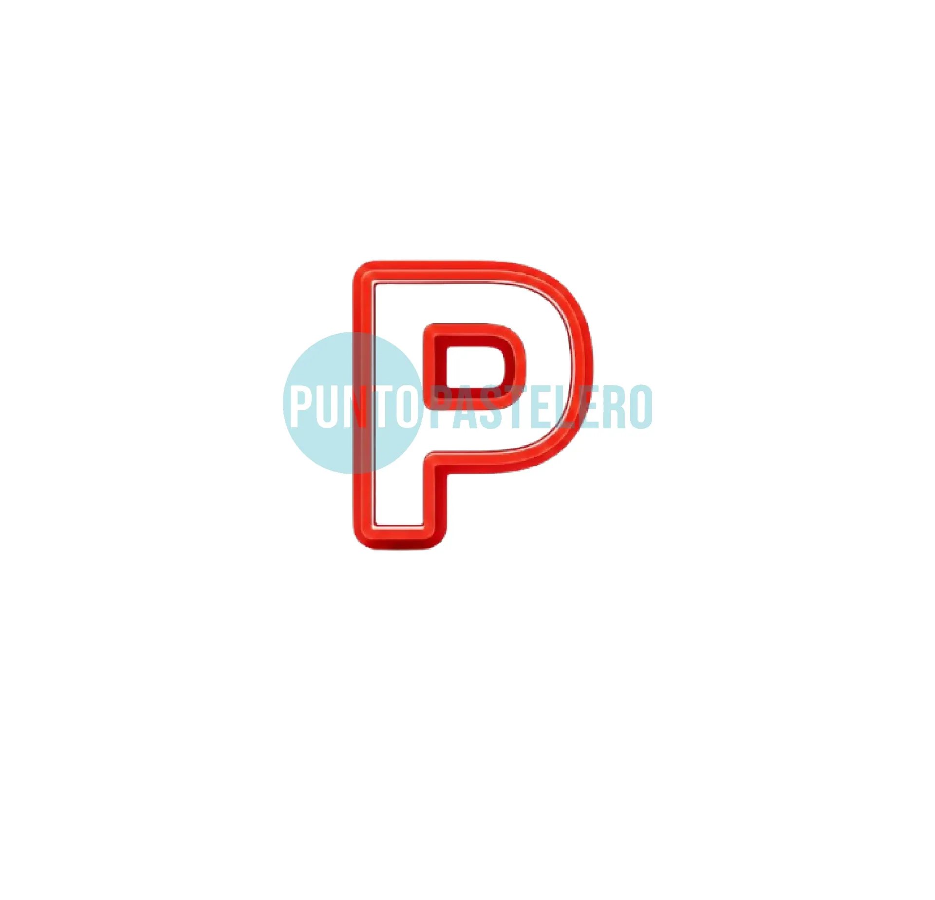 [LETP] CORTANTE 6 CM LETRA (P) [11-4]