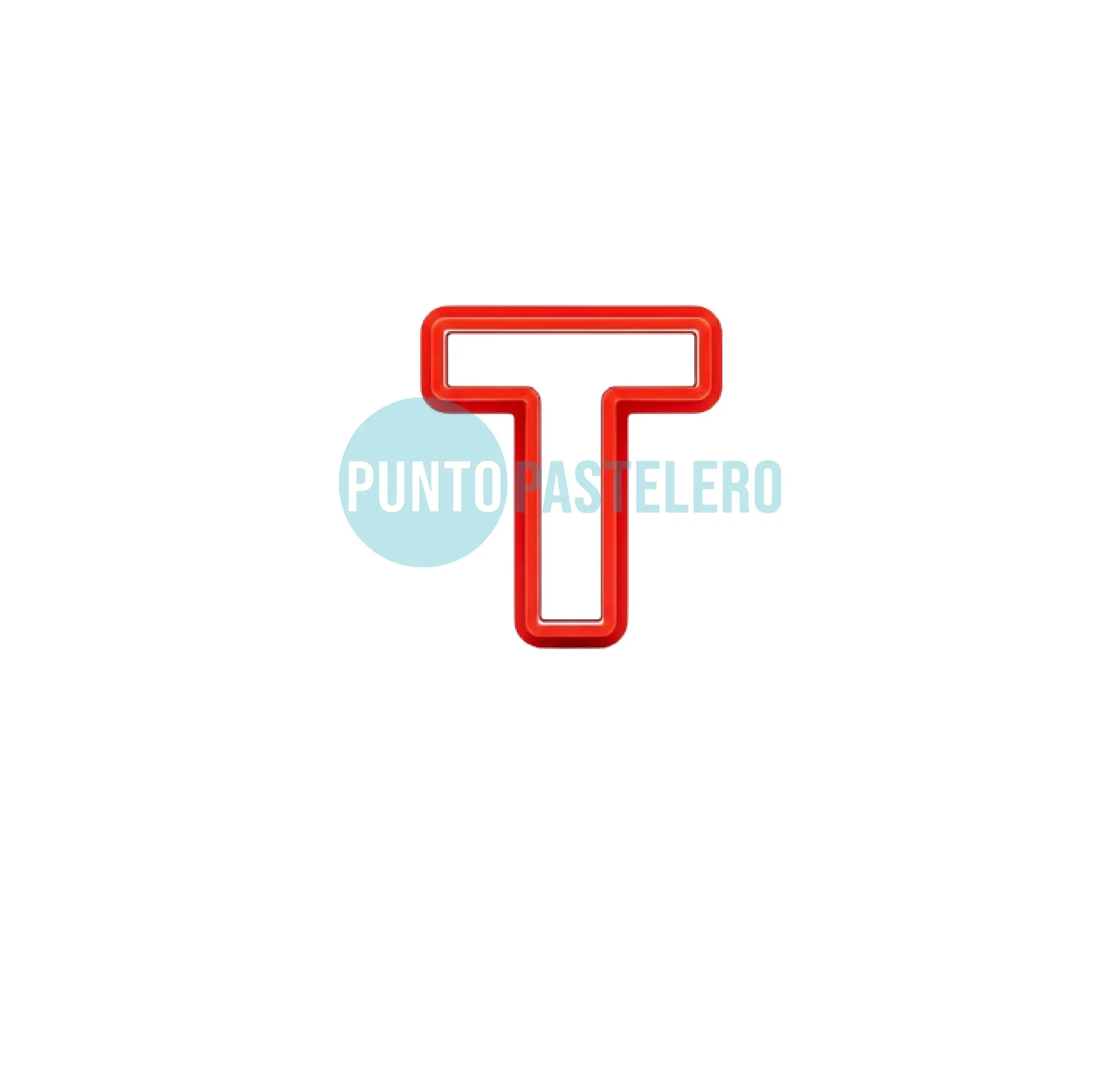 [LETT] CORTANTE 6 CM LETRA (T) [11-4]