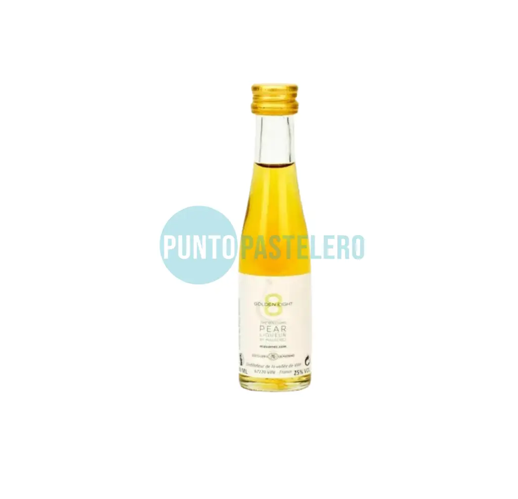 MINIATURA LICOR DE PERA GOLDEN EIGHT (X 30 CC.)