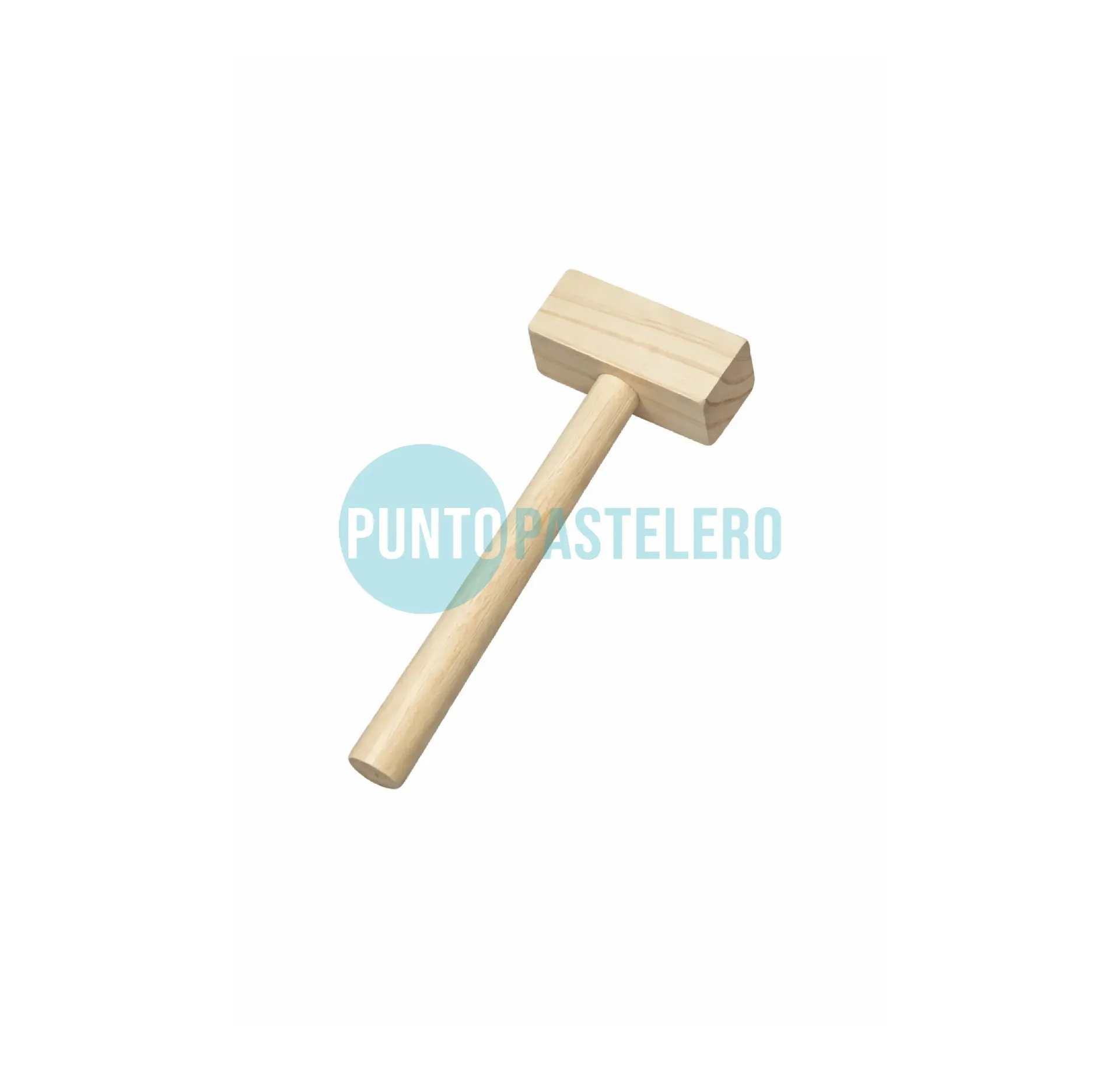 MARTILLO DE MADERA 12 CM (TORTA PIÑATA)