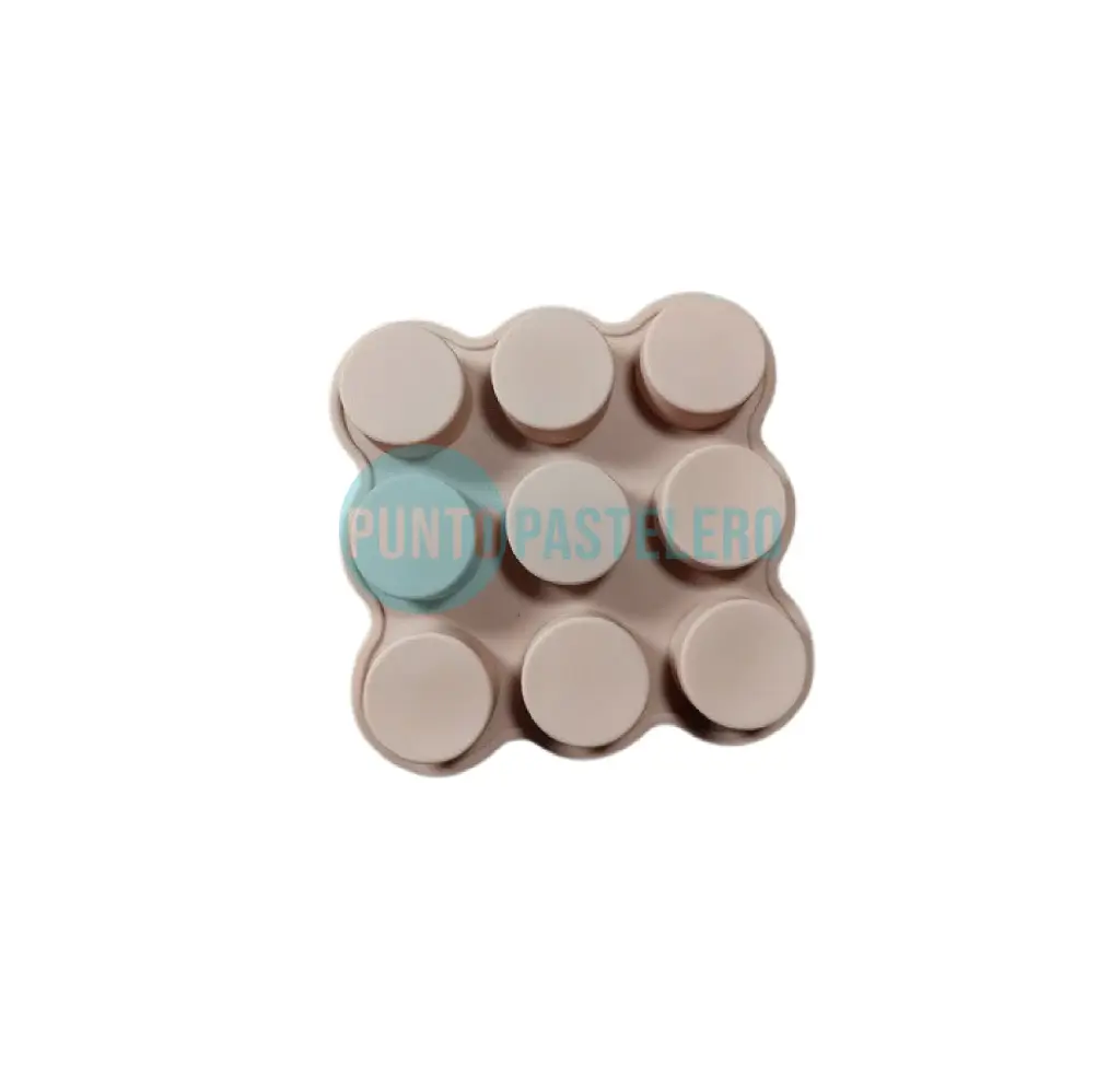 MOLDE SILICONA PARA 9 MINI CUPCAKE