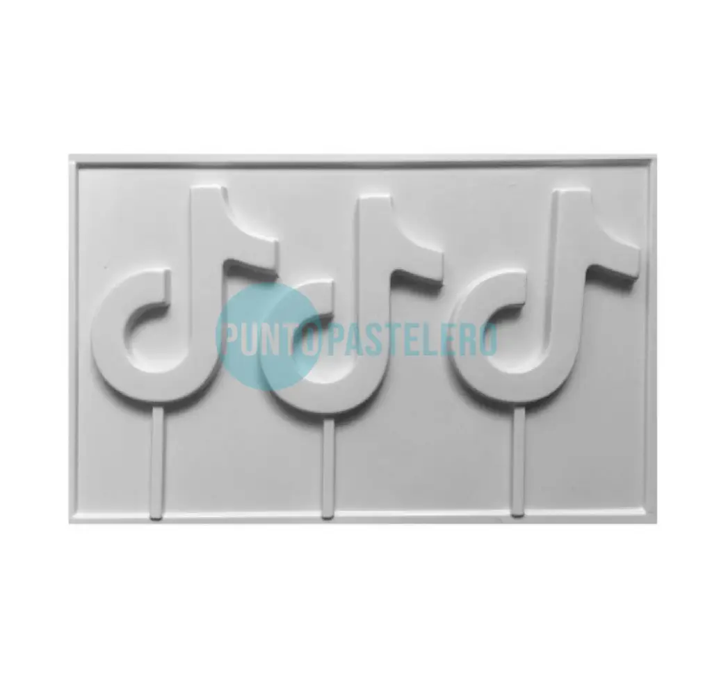 PLACA ACETATO PALETAS TIK TOK [B4]