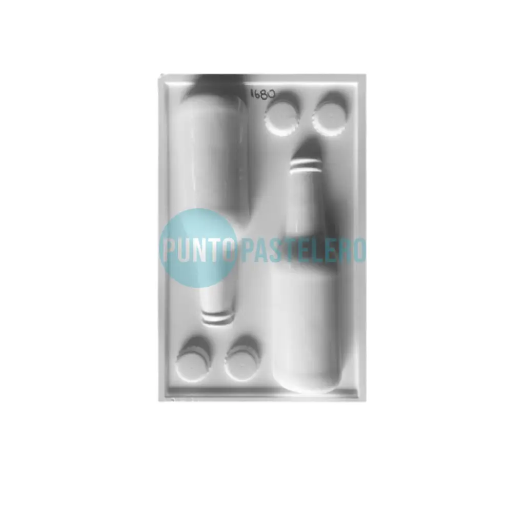 PLACA ACETATO BOTELLA CERVEZA [B4]