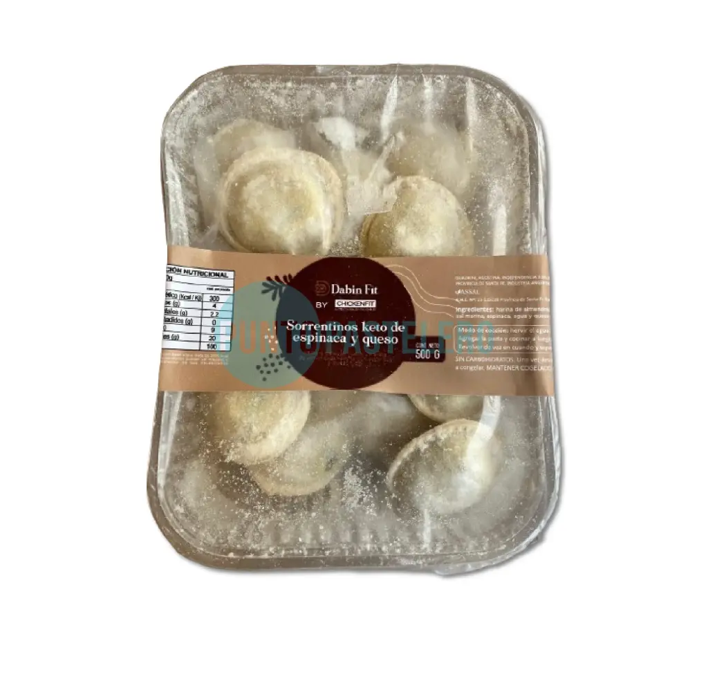 [SORK] SORRENTINOS DE ESPINACA Y RICOTA KETO CHICKENFIT (SIN TACC)