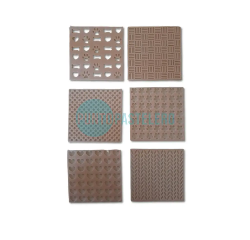 SET TEXTURIZADORES (X 4 U.) [CJ 22]