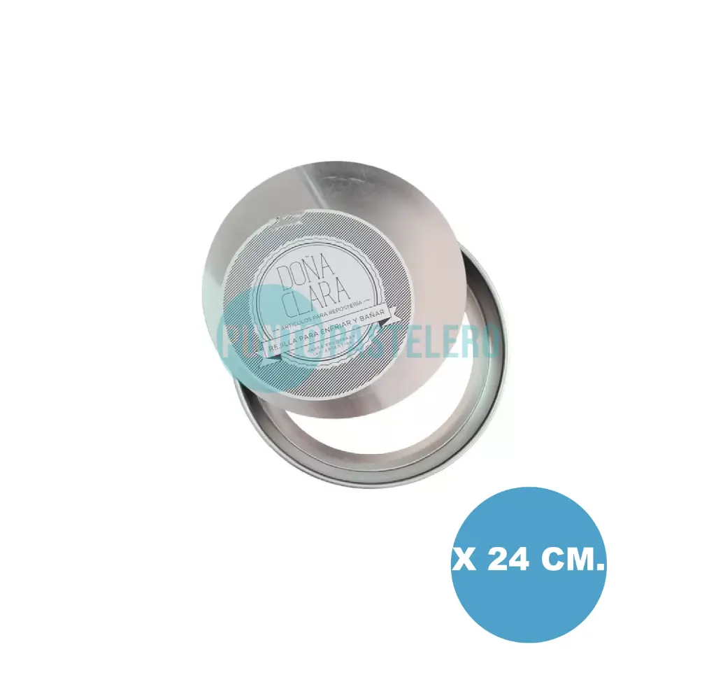 TORTERA EN CAPA DESMONTABLE 24 CM (DOÑA CLARA)