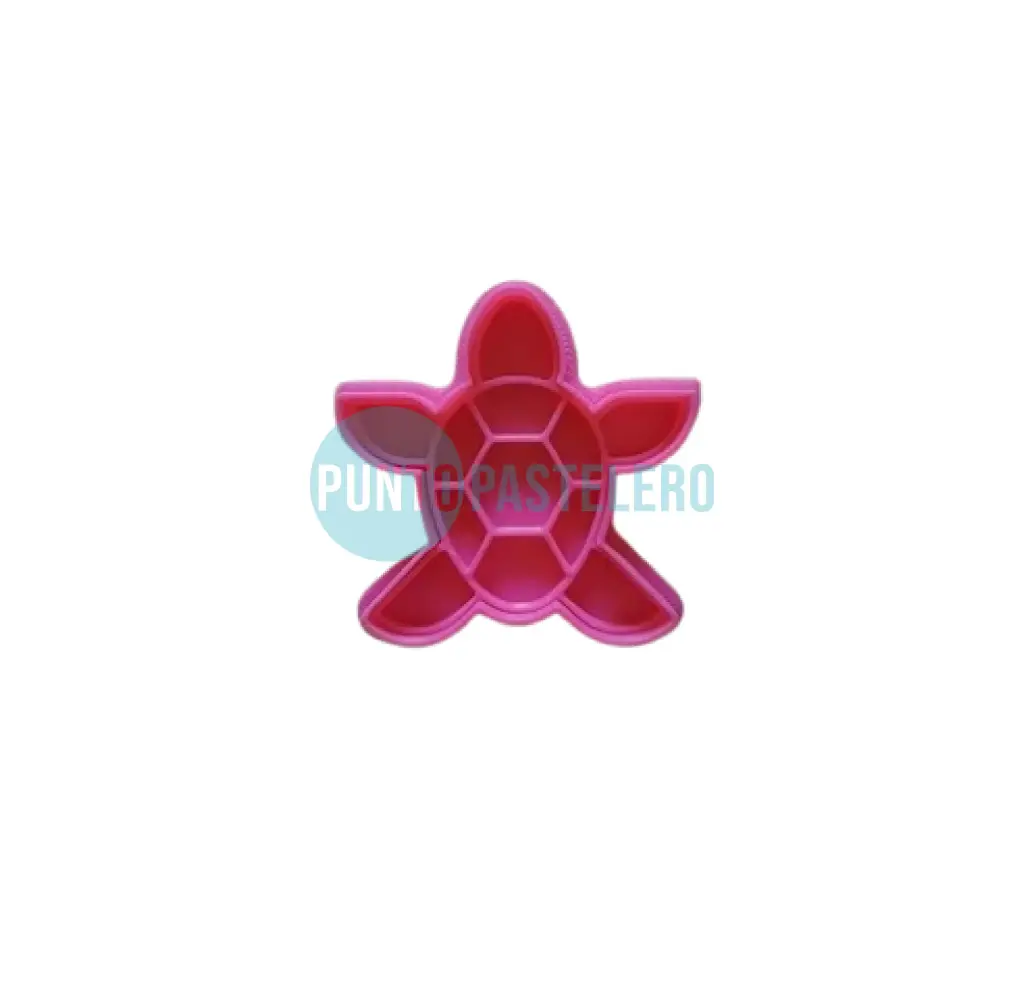 CORTANTE MARCADOR PLASTICO 3D TORTUGA DE MAR (FRENTE) [6-1]